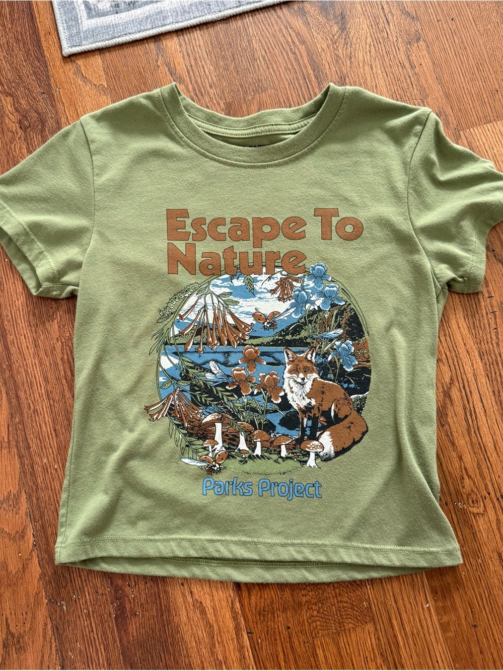 Parks Project "Escape To Nature" Graphic Crop Tee